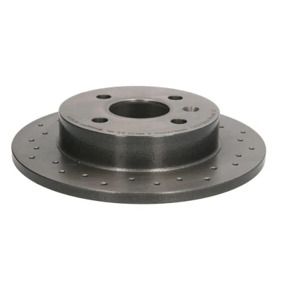 Imagem de BREMBO XTRA LINE 08.7626.1X Disco de travão 240 10 4 cheio, perfurado revestido com parafusos OPEL: Astra H GTC, Caravan, Hatchback