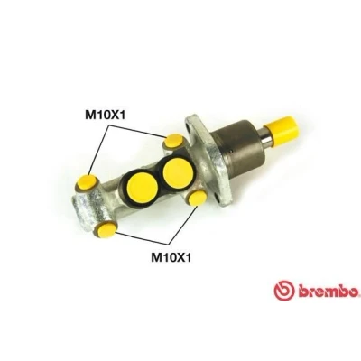 Imagem de BREMBO M 85 042 Bomba Central Dos Travões 22,2 Ferro fundido 10 x 1 (4) SKODA: Felicia 2, Pickup, Cube Van