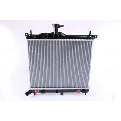 Imagem de NISSENS 67098 Radiador, arrefecimento do motor Alumínio 348 442 21 Aletas de refrigeração soldadas