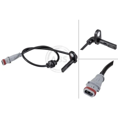 Imagem de A.B.S. 31843 Sensor de ABS activo 405mm 37mm cinzento OPEL: Insignia A Sports Tourer, Sedan