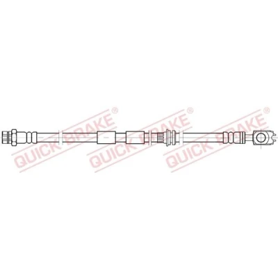 Imagem de QUICK BRAKE 58.897X Mangueira de Travão 635 M10x1 VOLKSWAGEN: Golf 7