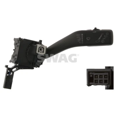 Imagem de SWAG 30 93 6761 Interruptor de limpa vidros SEAT: Leon II Hatchback, AUDI: A3 Sportback