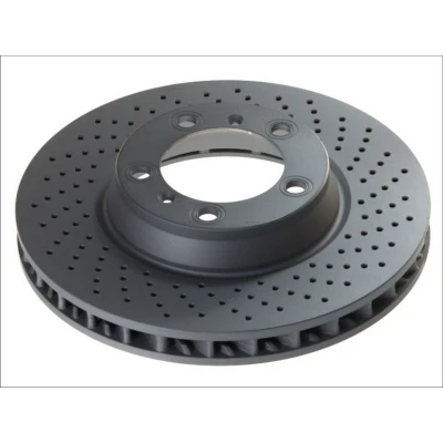 Imagem de ATE 24.0134 0102.1 Disco de travão 330,0 34,0 5 130,0 perfurado/ventilado revestido ligado/alto carbono PORSCHE: 911 Coupe