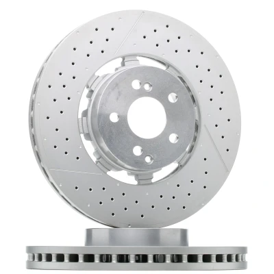 Imagem de BREMBO 09.A945.33 disco de travão 360 36 5 duas peças, interior ventilado, ranhurado/perfurado revestido alto carbono