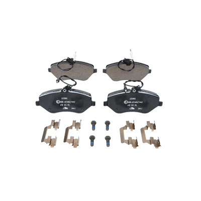 Imagem de ATE Ceramic 13.0470 2892.2 Jogo de pastilhas para travão disco incl. contacto aviso desgaste com parafusos pinça acessórios