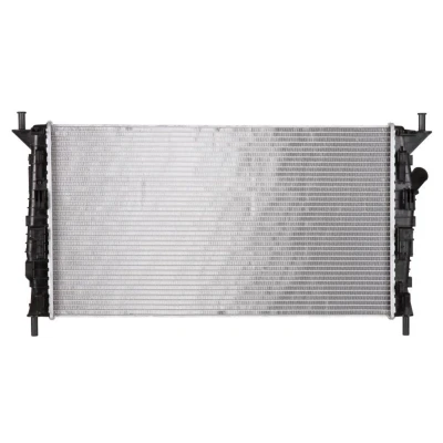Imagem de NRF 53403 Radiador, arrefecimento do motor Alumínio 672 376 18 com componentes de montagem Aletas refrigeração soldadas