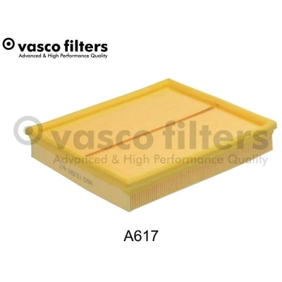 Imagem de DAVID VASCO A617 Filtro de ar 41 211 248 rectangular Cartucho filtrante OPEL: Kadett E CC, Caravan, Sedan, DAEWOO: Nexia I Hatchback