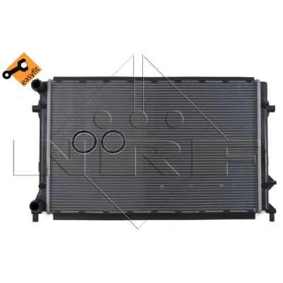 Imagem de NRF 56153A Radiador, arrefecimento do motor Alumínio 650 406 34 Aletas de refrigeração unidas mecanicamente VOLKSWAGEN: Golf 5, Caddy 3