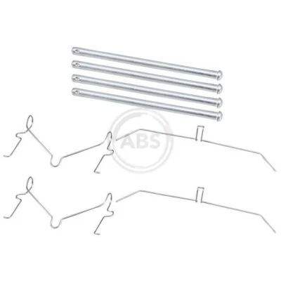 Imagem de A.B.S. 1701Q Kit de acessórios, pastilhas travão TOYOTA: Land Cruiser 100