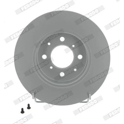 Imagem de FERODO PREMIER Coat+ disc DDF872C Disco de travão 262 13 4 cheio revestido com parafusos MG: MG ZR Hatchback, ZS Sedan, Hatchback