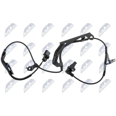 Imagem de NTY HCA MS 090 Sensor de ABS Eixo dianteiro, lado direito com cabo, grampo para veículos activo 2pólos