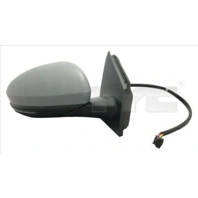 Imagem de Espelho retrovisor Tyc 328 0269 à direita com subcapa para regulação eléctrica dos espelhos, convexo, aquecível, sensor de temeperatura