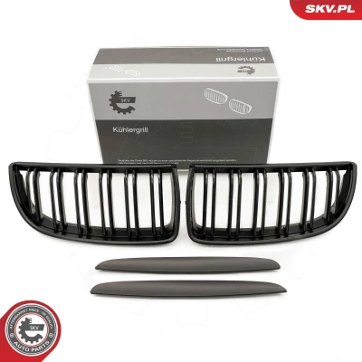 Imagem de ESEN SKV 66SKV091 Grelha de Radiador preto mate BMW: 3 Touring, Sedan