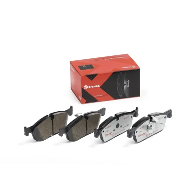 Imagem de BREMBO P 44 026X Jogo de pastilhas para travão disco preparado indicador aviso desgaste com grampo do êmbolo sem acessórios