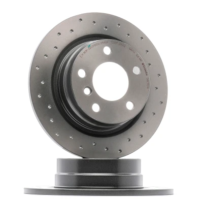 Imagem de BREMBO 08.C115.1X Disco de travão 290 11 5 cheio, perfurado revestido alto carbono com parafusos BMW: 1 Hatchback, 2 Coupe