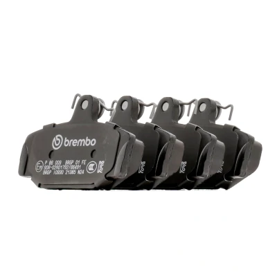 Imagem de BREMBO P 86 009 Jogo de pastilhas para travão disco excl. contacto aviso desgaste com parafusos pinça sem acessórios