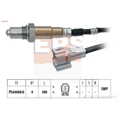 Imagem de FACET 10.7565 Sonda lambda Made in Italy OE Equivalent com aquecimento, plana, Rosca pré lubrificada SUZUKI: Liana Sedan, Hatchback