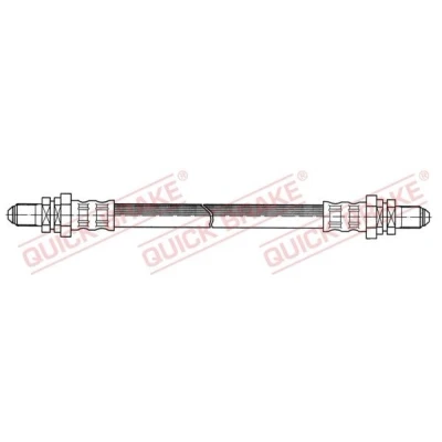 Imagem de QUICK BRAKE 42.017 Mangueira de Travão 293mm M10x1 com rosca exterior FORD: FIESTA 3