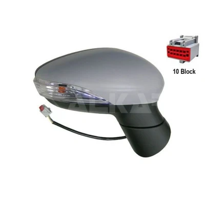 Imagem de Espelho retrovisor Alkar 6140362 à direita com subcapa elétrico aquecível, não esférico FORD: FIESTA 6, 6 Van