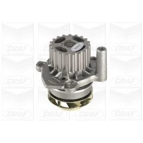 Imagem de GRAF PA1089 Bomba de água 19 com retentor mecânico Chapa aço 56,23 para accionamento da correia dentada VOLKSWAGEN: GOLF 6, Caddy 3, Tiguan I