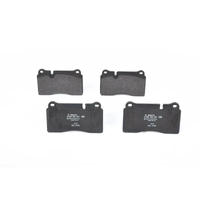 Imagem de BOSCH 0 986 494 207 Jogo de pastilhas para travão disco Baixo teor metálico com chapa anti ruído SEAT: Leon III ST, Hatchback, SC