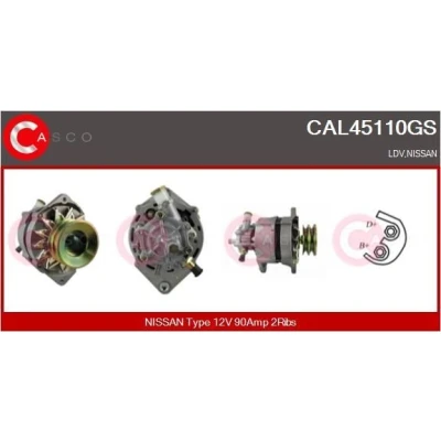 Imagem de CASCO CAL35202AS Alternador 12V 150A NISSAN: NP300 Navara Pick up, Qashqai / Qashqai+2 I