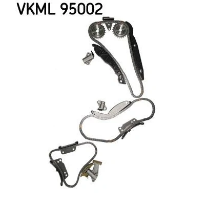 Imagem de SKF VKML 95002 Jogo de correntes distribuição com Corrente da bomba óleo simples, fechada KIA: SORENTO 1
