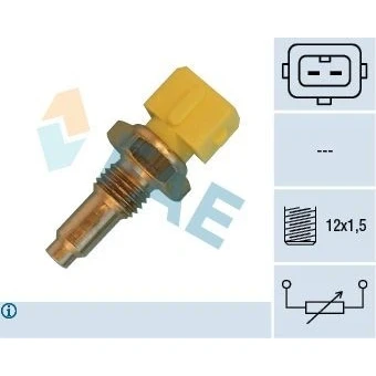 Imagem de EPS 1.830.220 Sensor da Temperatura do Líquido de Refrigeração Made in Italy OE Equivalent FIAT: BRAVO 1, Palio I Weekend, Marea Weekend