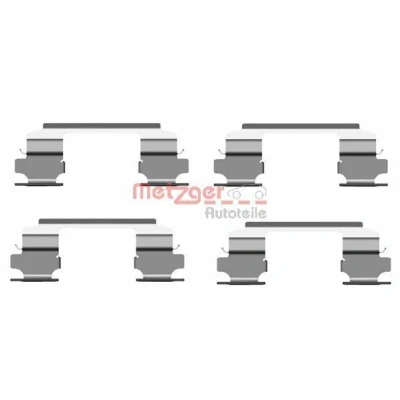 Imagem de METZGER 109 1686 Kit de acessórios, pastilhas travão