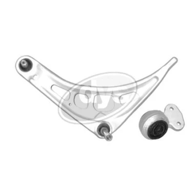 Imagem de DYS 20 09680 198 Braço de suspensão com chumaceira Eixo dianteiro, lado direito transversal Alumínio BMW: 3 Sedan, Touring, Coupe