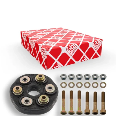 Imagem de FEBI BILSTEIN 03585 Acoplamento do Cardan 90 à frente ProKit com parafusos, arruelas planas porcas MERCEDES BENZ: Classe C Sedan