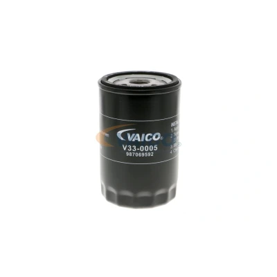 Imagem de VAICO V33 0005 Filtro de óleo 3/4 16 UNF Original Quality com duas válvulas retenção aparafusado VOLKSWAGEN: Golf 4, 3, 5