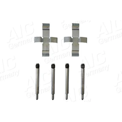 Imagem de AIC 54184 Kit de acessórios, pastilhas travão Eixo traseiro, ambos os lados MERCEDES BENZ: W123 Sedan, SL Cabrio, /8 VOLVO: 240 Carrinha