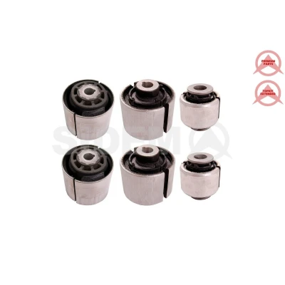 Imagem de SIDEM 849696 KIT Casquilho de Braço Suspensão Eixo dianteiro, em baixo Rolamento borracha e metal transversal