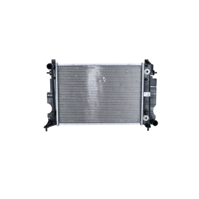 Imagem de NRF 58109 Radiador, arrefecimento do motor Alumínio 500 345 32 com componentes de montagem Aletas refrigeração soldadas