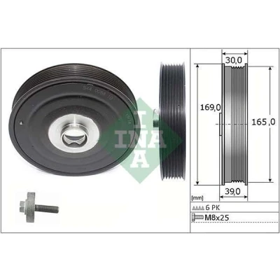Imagem de INA 544 0088 20 Kit da polia correia cambota RENAULT: MEGANE 2 Kombi
