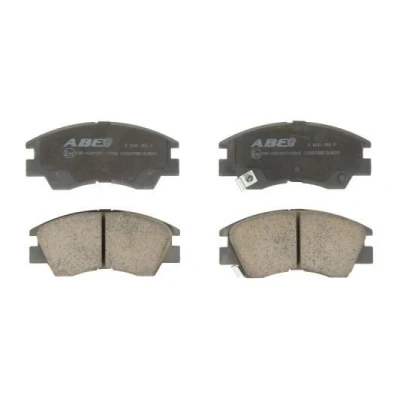 Imagem de ABE C15027ABE Jogo de pastilhas para travão disco Eixo dianteiro incl. contacto aviso desgaste MITSUBISHI: Pajero 2, Sport 1 SUV