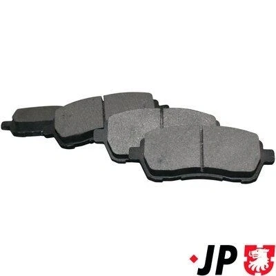 Imagem de JP GROUP 1563700610 Jogo de pastilhas para travão disco Eixo traseiro excl. contacto aviso desgaste FORD: S Max Mk1, Focus 2