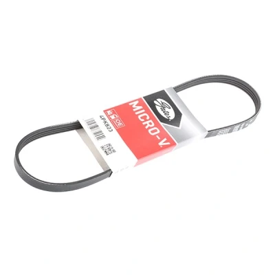 Imagem de GATES Micro V 4PK823 Correia trapezoidal estriada 823 4 Poliéster, EPDM (borracha de etileno propileno dieno) HONDA: CIVIC 6 Hatchback
