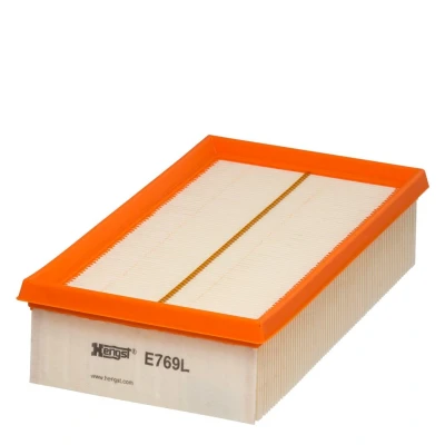 Imagem de HENGST FILTER E769L Filtro de ar 58 141 239 Cartucho filtrante RENAULT: CLIO 3, III Grandtour, 3 Kasten, NISSAN: Juke, MICRA Note I