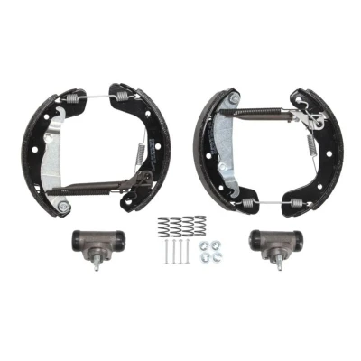Imagem de BOSCH 0 204 114 581 Jogo de travões, travões tambor com acessórios, cilindro travão roda OPEL: Corsa B Hatchback, Astra F CC, Tigra Coupe