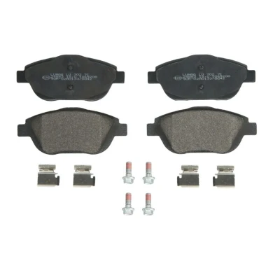Imagem de BRECK 24883 00 702 Jogo de pastilhas para travão disco com parafusos pinça acessórios CITROËN: DS3 Hatchback, C3 II
