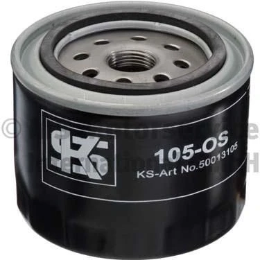 Imagem de KOLBENSCHMIDT 50013105 Filtro de óleo M20 x 1,5 com uma válvula retenção aparafusado MITSUBISHI: PAJERO 2, L200 III Pick up, COLT 6