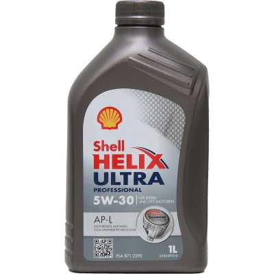 Imagem de Shell Helix Ultra Prof AP L 5W 30 1l Óleo do motor 550046655 PEUGEOT: Partner Origin Van, 208 I Hatchback, 108 CITROËN: Saxo Hatchback