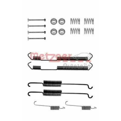 Imagem de METZGER 105 0691 Kit de acessórios, maxilas do travão NISSAN: TERRANO 2, FIAT: Ducato I Van