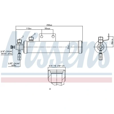Imagem de Secador, ar condicionado NISSENS NIS 95511