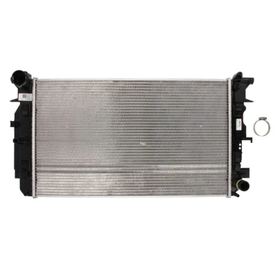 Imagem de NRF EASY FIT 53885 Radiador, arrefecimento do motor Alumínio 680 408 28 com componentes de montagem Aletas refrigeração soldadas