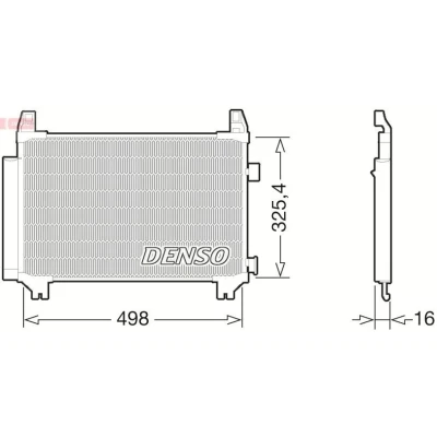 Imagem de Condensador, ar condicionado DENSO DCN50029