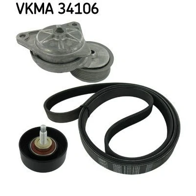 Imagem de SKF VKMA 34106 Jogo de correias trapezoidais estriadas FORD: Focus Mk1 Carrinha, Hatchback