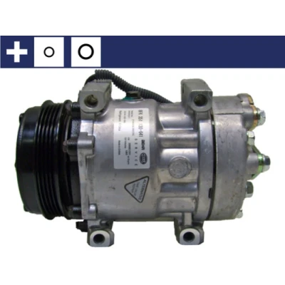 Imagem de MAHLE ORIGINAL ACP 1064 000S Compressor SD7H15 12V PAG 46 R134a com retentor